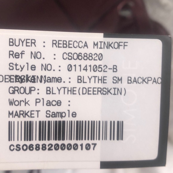 Rebecca Minkoff Maroon mini backpack - Picture 8 of 11